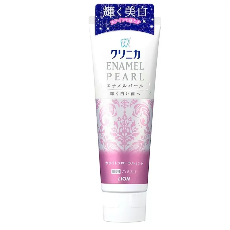 Lion Clinica Enamel Pearl Fogkrém - White Floral Mint 130g Vásárlói kedvenc