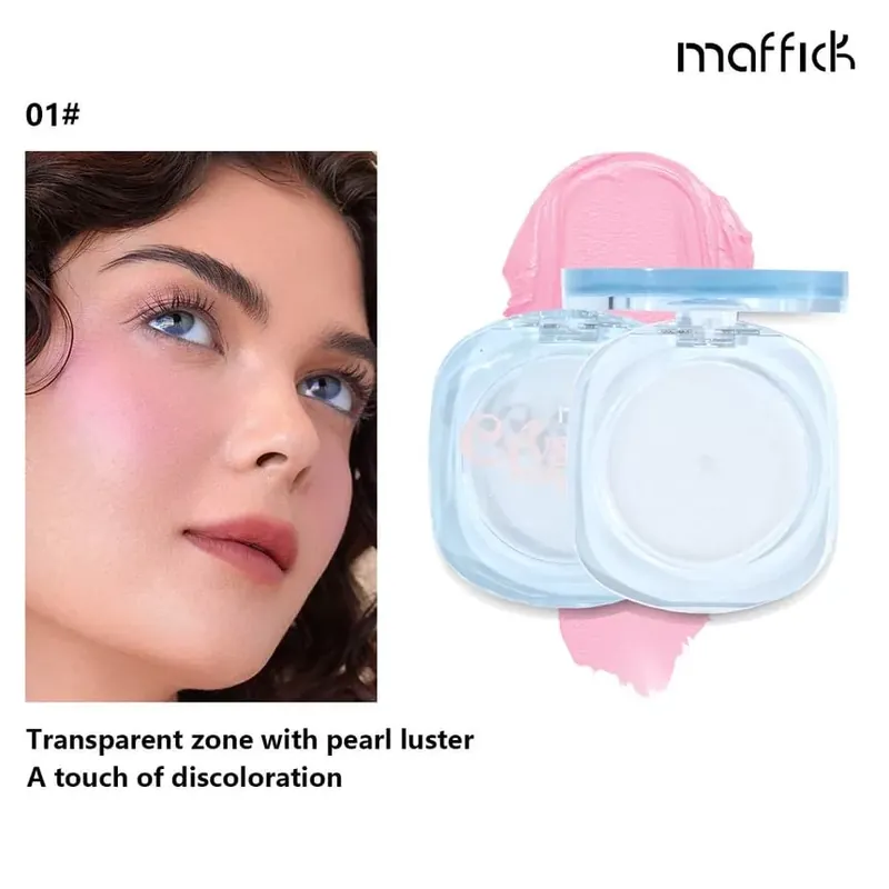 Csak ma Maffick Clear Crystal Color Changing Arcpirosító 01 Transparent Pearl