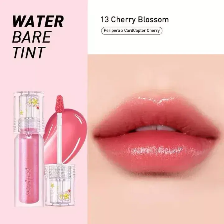 Peripera Water Bare Ajak Tint 13 Cherry Blossom (Cardcaptor Cherry Collection) Akció