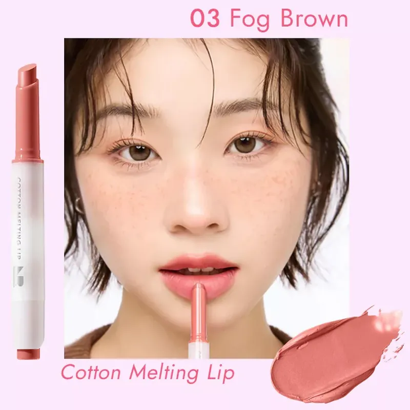 Olcsóbb Nature Republic Cotton Melting Lip Rúzs 03 Fog Brown