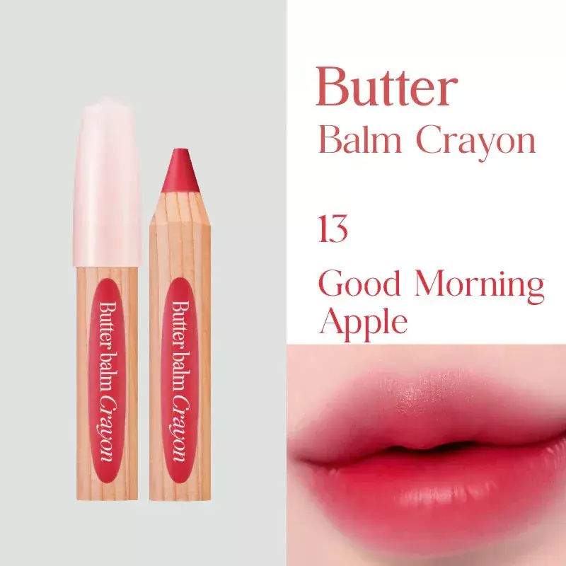 Nézd meg most Clio Butter Balm Crayon Rúzs és Arcpirosító 13 Good Morning Apple 3.9g + ajándék hegyező