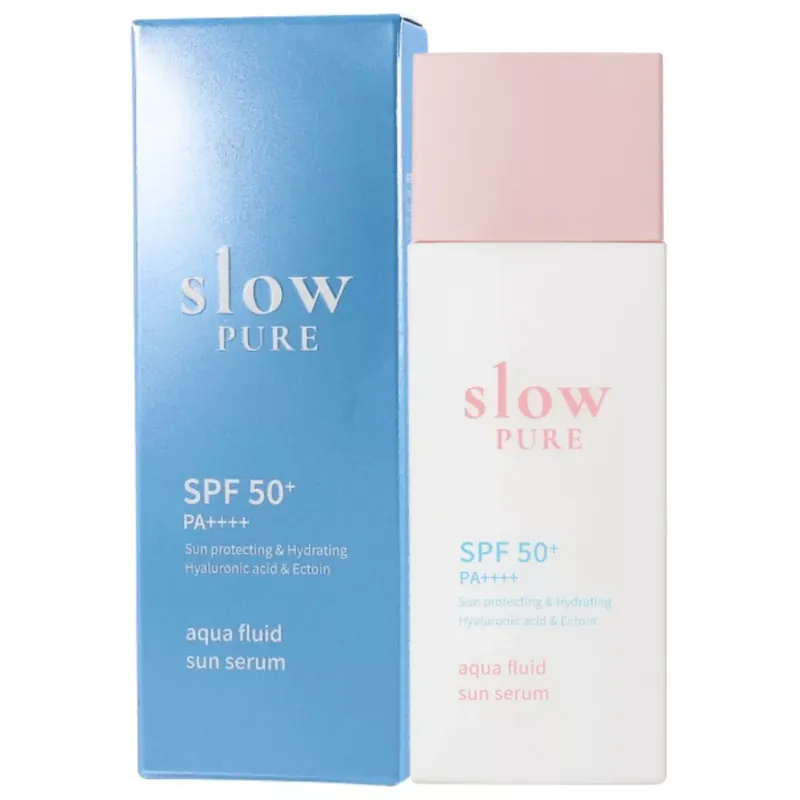 Slowpure Aqua Fluid Fényvédő Szérum 50ml (SPF50+ PA++++) Legnépszerűbb