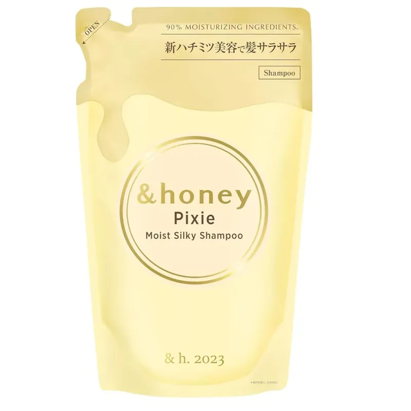 Outlet And Honey Pixie Moist Silky 1.0 Sampon 350ml utántöltő tasak