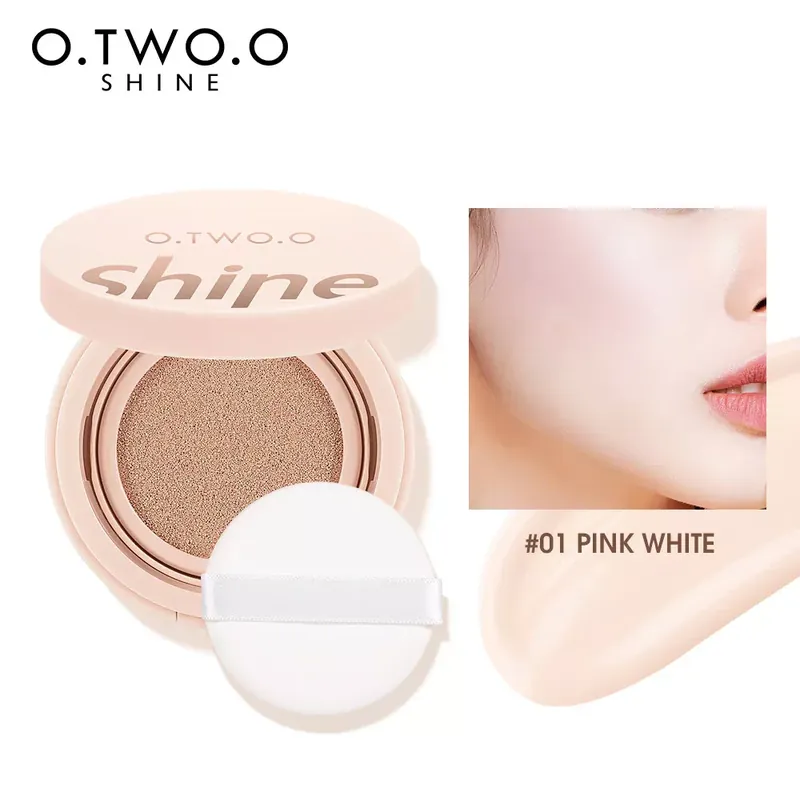 Csak ma O.TWO.O Vitality New Skin Shine BB Cream Cushion Alapozó 01 Pink White 10g