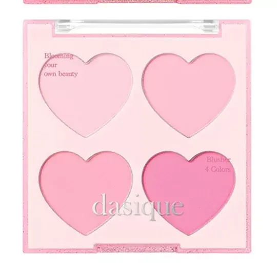 Kedvezmény Dasique Blending Mood Cheek Arcpirosító Paletta 13 Sweet Heart (Sweet Heart Collection)