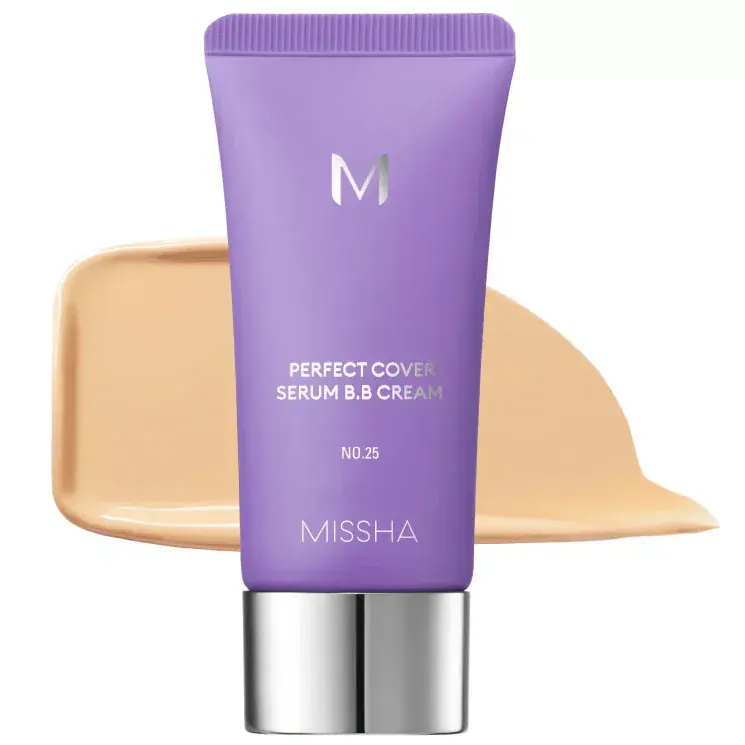 Akciós ár Missha Perfect Cover Serum BB Krém 25 Warm Beige 50ml (SPF50+ PA++++)