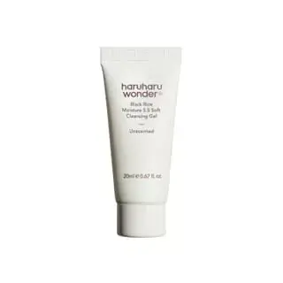 Haruharu Wonder Black Rice Moisture 5.5 Soft Arctisztító Gél mini 20ml Azonnal elérhető
