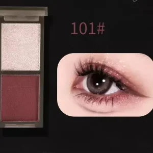 Biztonságos fizetés Biya Smoky Duo Szemhéjfesték Paletta 101 Rose Pink & Wine Red