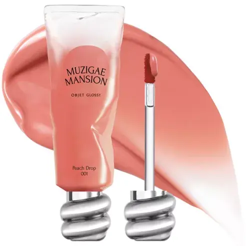 Kiárusítás Muzigae Mansion Objet Glossy Ajak Tint 001 Peach Drop