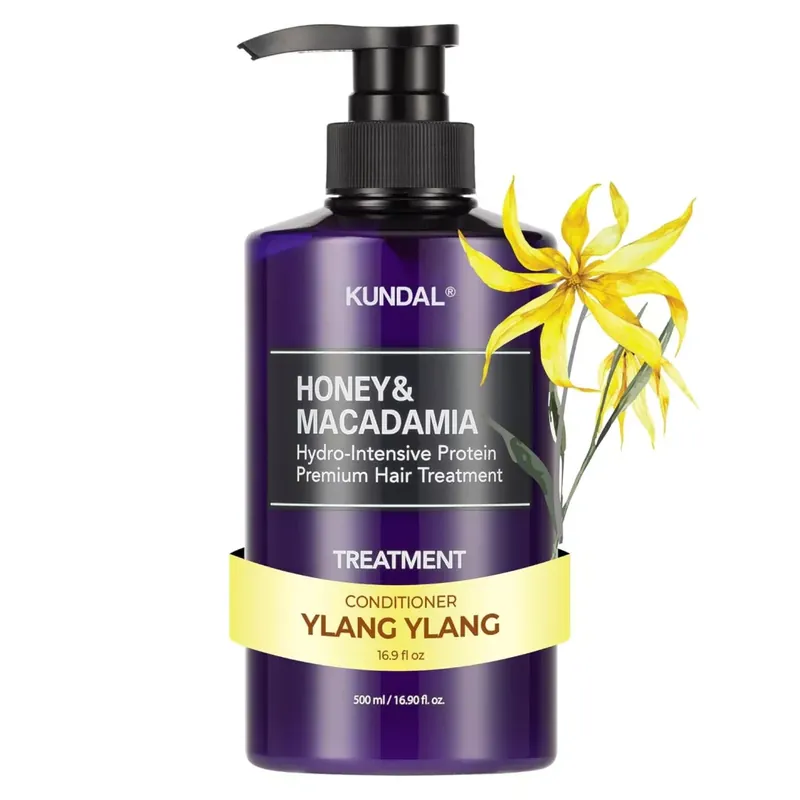 Kundal Honey & Macadamia Protein Hajbalzsam - Ylang Ylang illat 500ml Szuper ajánlat