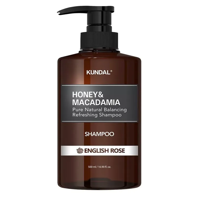 Kundal Honey & Macadamia Natural Sampon - English Rose illat 500ml Árengedmény