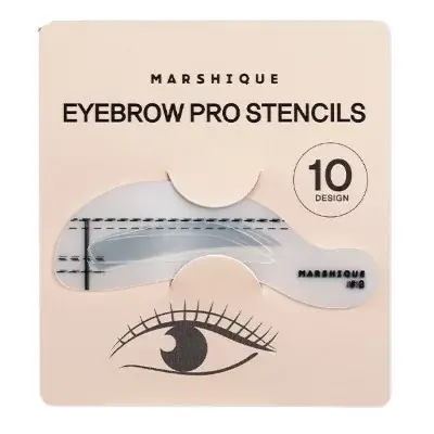 Akció Marshique Eyebrow Pro Szemöldökstencil 10db