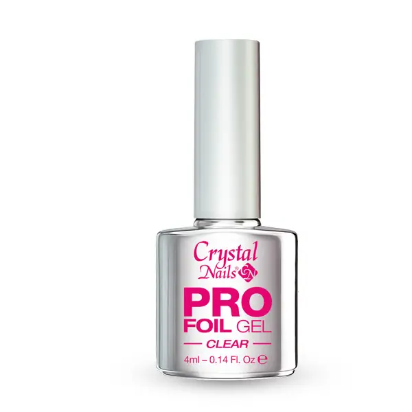 Alacsony ár Crystal Nails - HEMA FREE PRO FOIL GEL - CLEAR - 4ML