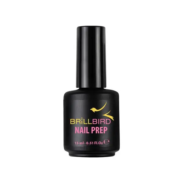 Brillbird - NAIL PREP - ECSETES KÖRÖMELÕKÉSZÍTÕ - 15ml Akció