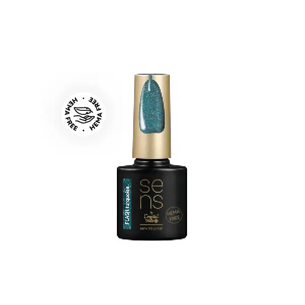 SENS - SENS 3G HEMA FREE POLISH - FLASH TURQUOISE - 4ML Biztonságos fizetés