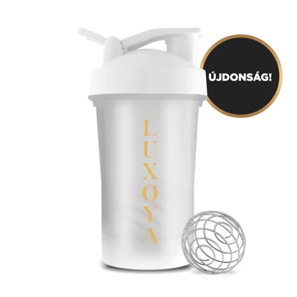 Végkiárusítás Luxoya - Rugós Shaker - Fehér