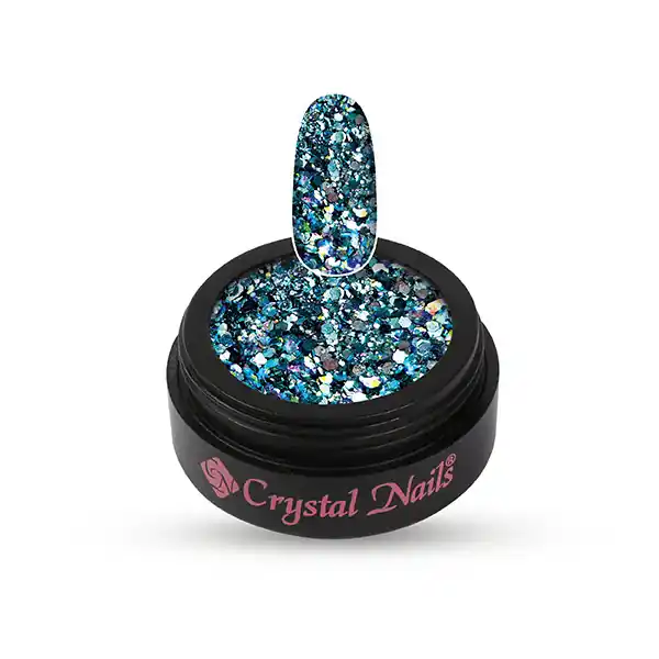 CRYSTAL NAILS - GLAM GLITTERS - N13 - ÚJ Biztonságos vásárlás