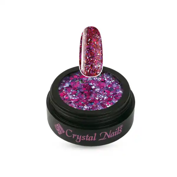 Nézd meg most CRYSTAL NAILS - GLAM GLITTERS - N06 - ÚJ