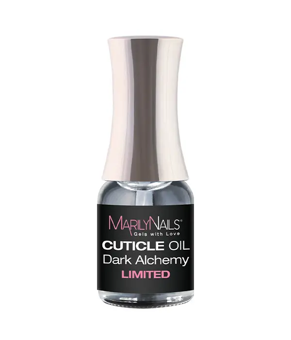 Népszerű MarilyNails - CUTICLE OIL - Bőrolaj - ecsetes - DARK ALCHEMY - 4ML - LIMITÁLT