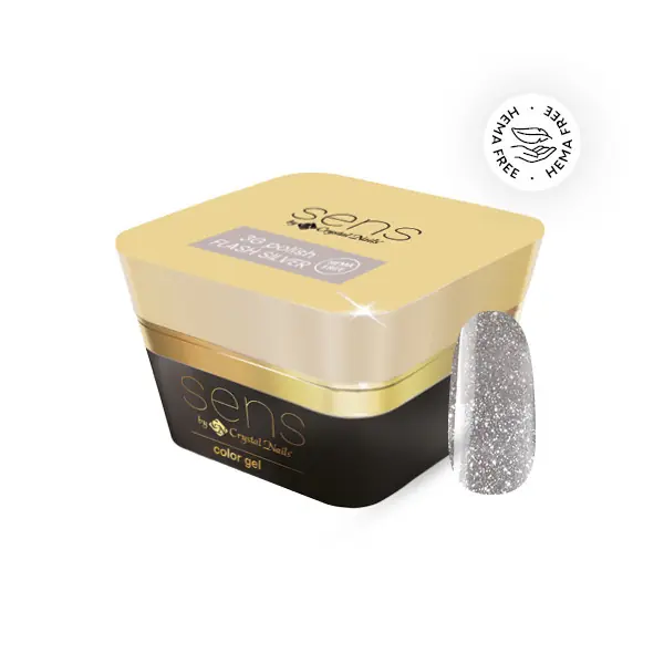 Akciós ár SENS - SENS HEMA FREE 3G POLISH - FLASH SILVER - 5ML - THF
