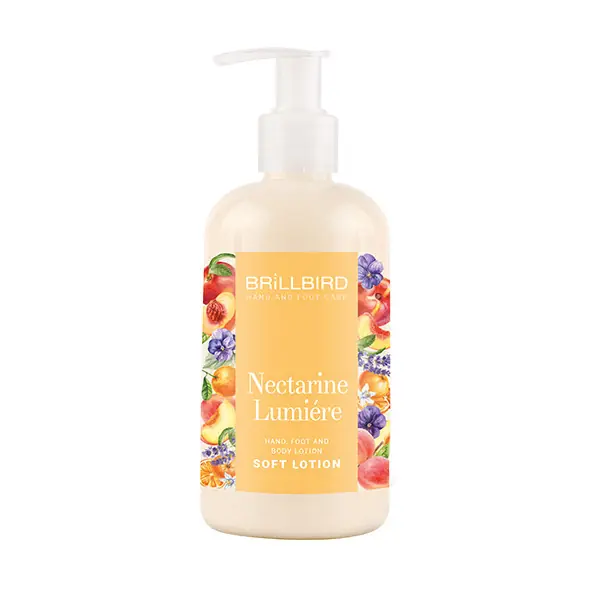 Legnépszerűbb Brillbird - Nectarine Lumiére - Kéz- és lábápoló krém - Soft lotion - 250ml