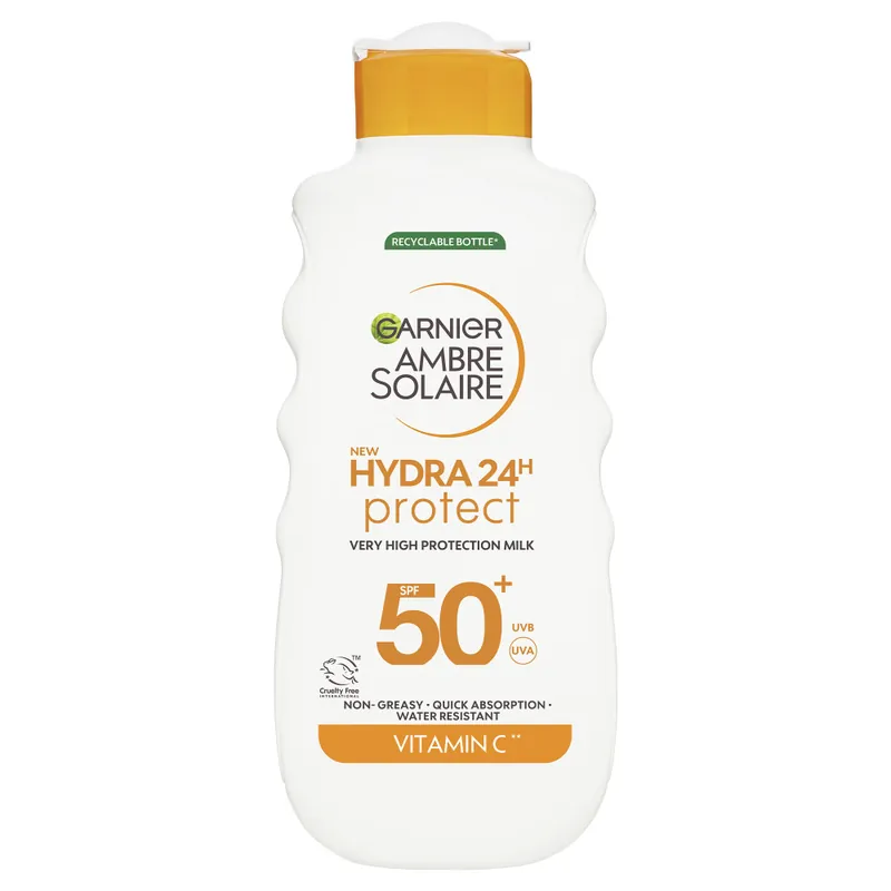 Végkiárusítás Garnier Ambre Solaire fényvédő - Milk SPF50