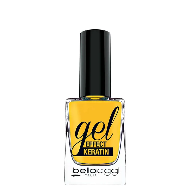 Vedd meg online bellaoggi Gel Effect Keratin Nail Polish - Happy Like Yellow