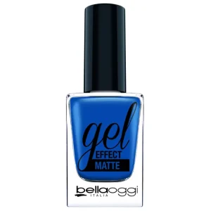 Népszerű bellaoggi Gel Effect Matte Nail Polish - Glowing Blue