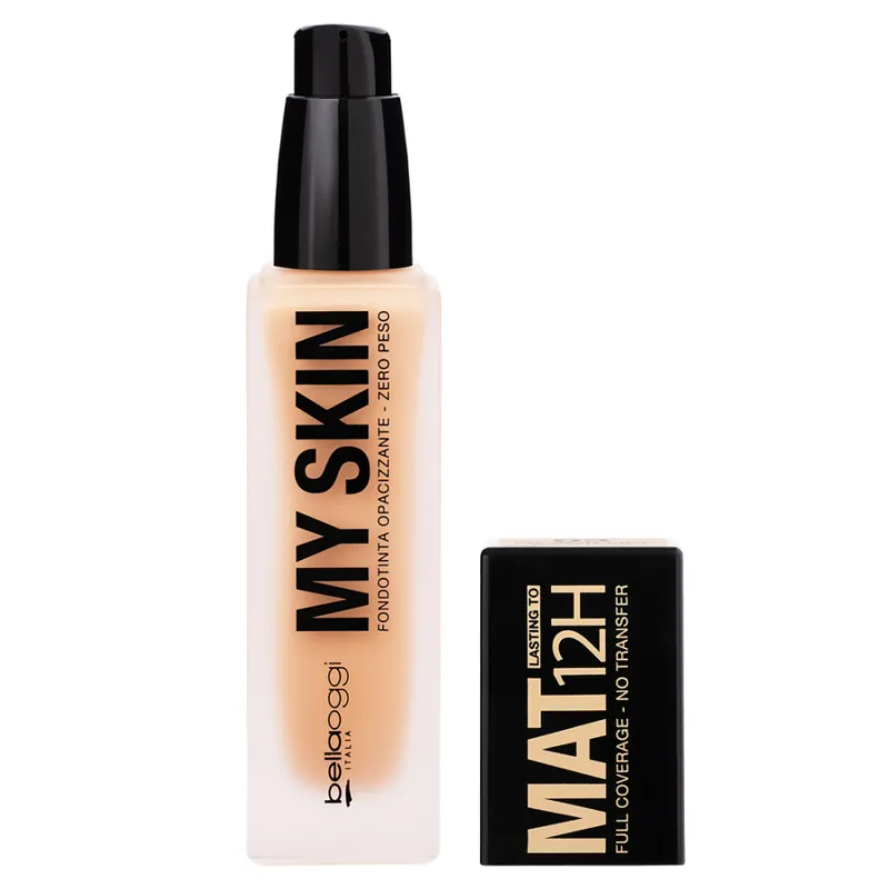 Ajánlat bellaoggi My Skin Mat 12h Foundation - Warm Beige