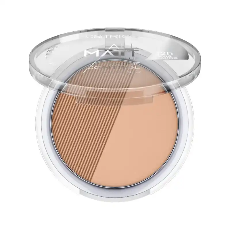 Népszerű CATRICE All Matt Plus Shine Control kőpúder - 30 Warm Beige