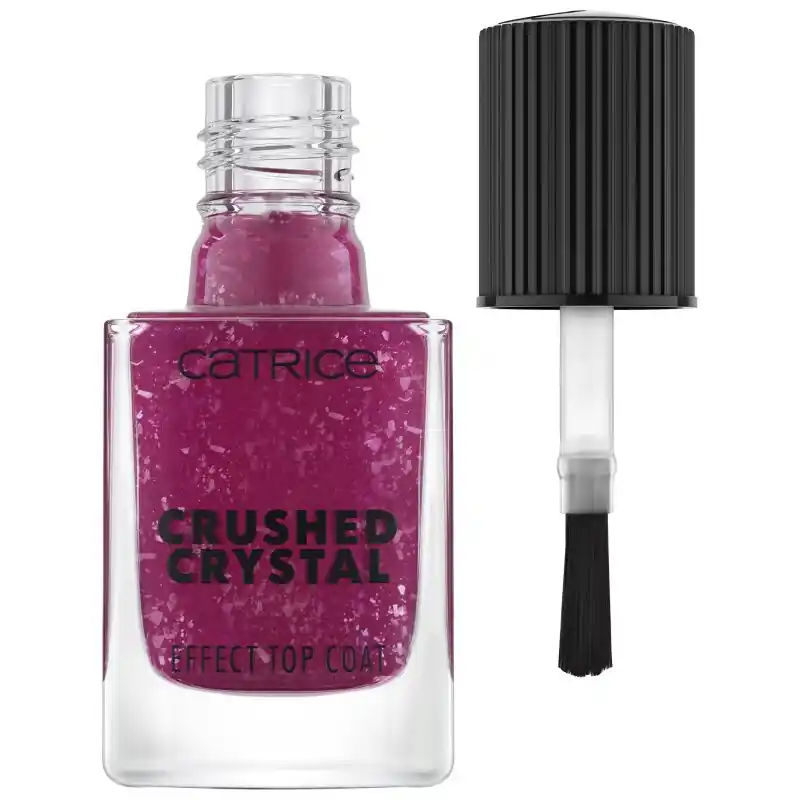 Kihagyhatatlan ajánlat CATRICE Crushed Crystal Effect Top Coat - 010 Amethyst Aura