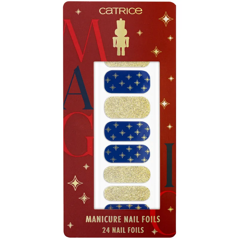 CATRICE manikűr körömfóliák Magic Christmas Story Manicure Nail Foils - C01 Drosselmeyer‘s Surprises Árcsökkenés