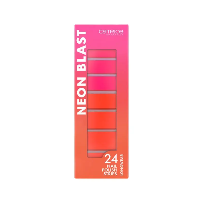 CATRICE Neon Blast Nail Polish Strips - 020 Neon Thunder Kedvezményes ár