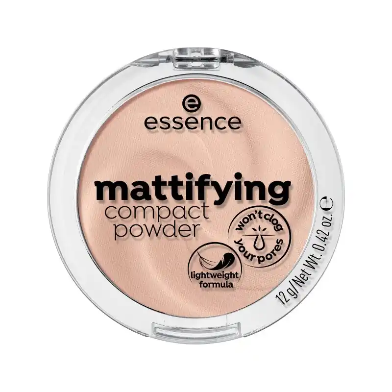 Árcsökkenés essence Mattifying Compact Powder mattító kompakt púder - 11 Pastel Beige
