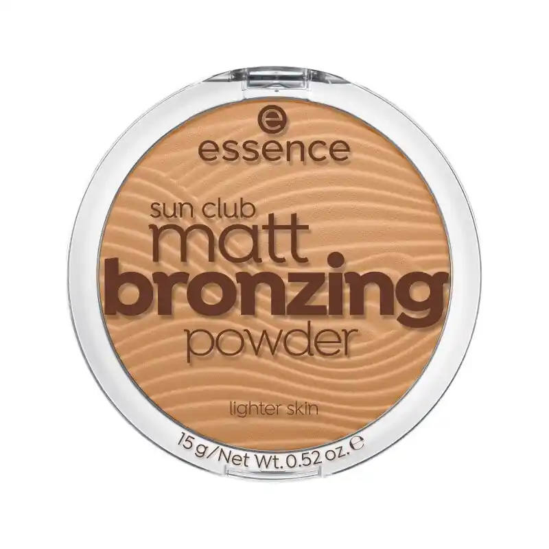 Azonnali szállítás essence Sun Club Matt Bronzing Powder matt bronzosító - 01 Natural