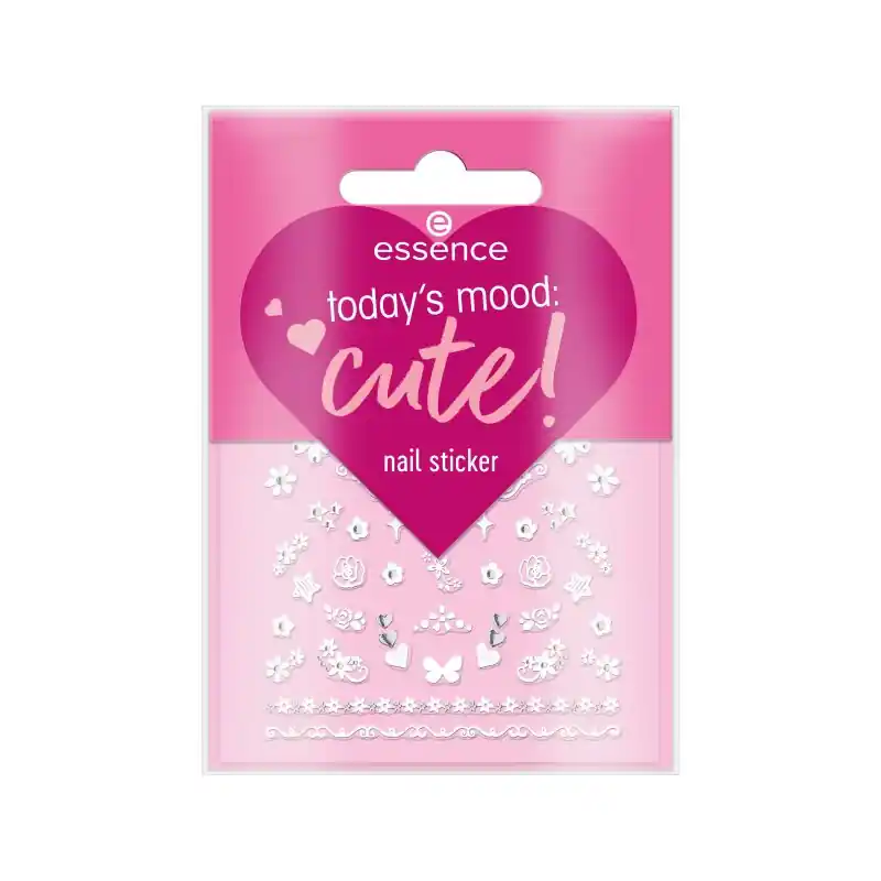 Alacsony ár essence körömmatricák Today‘s Mood Cute! Nail Sticker