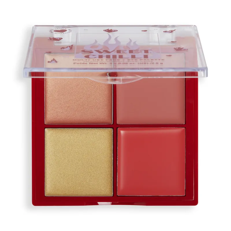 Kedvezményes ár I Heart Revolution Sweet Chilli Cream Blush & Highlight Quad