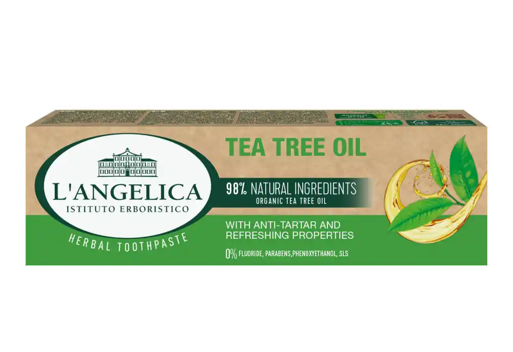 Kiárusítás L‘Angelica fogkrém Toothpaste - Tea Tree Oil
