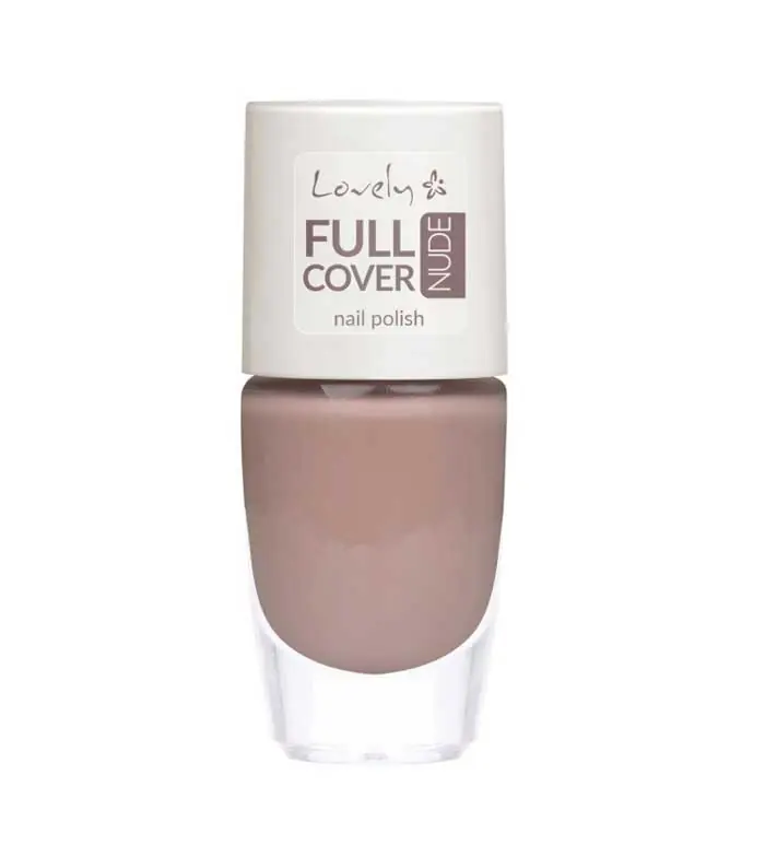 Akció Lovely körömlakk teljes fedésű akt Nail Polish Full Cover Nude - 1