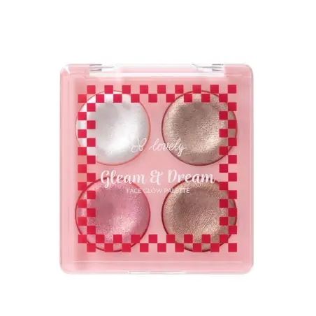 Olcsó Lovely GLEAM & DREAM FACE GLOW PALETTE
