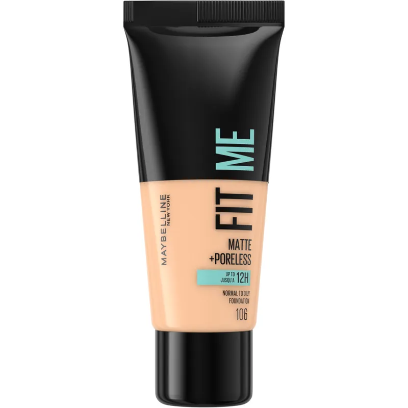 Maybelline New York Alapozó - Fit Me Matt - 106 Peach Beige Újdonság