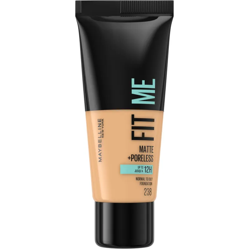 Expressz kézbesítés Maybelline New York Alapozó - Fit Me Matt - 238 Rich Tan
