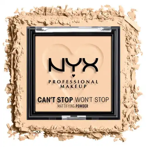 Újdonság NYX Professional Makeup Can‘t Stop Won‘t Stop Mattifying Powder - Light (CSWSM02) - arcpúder
