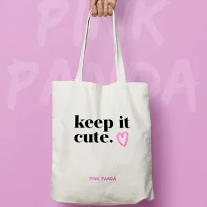 PINK PANDA táska Keep It Cute Tote Bag Szezonális akció