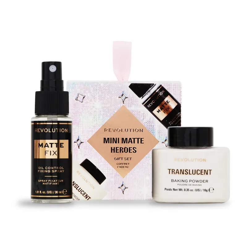 Kedvezmény Revolution ajándék szett Mini Matte Heroes Gift Set