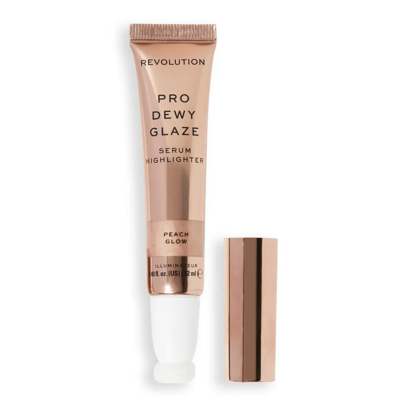Revolution Pro szérum - Dewy Glaze Serum Highlighter - Peach Glow Vedd meg most
