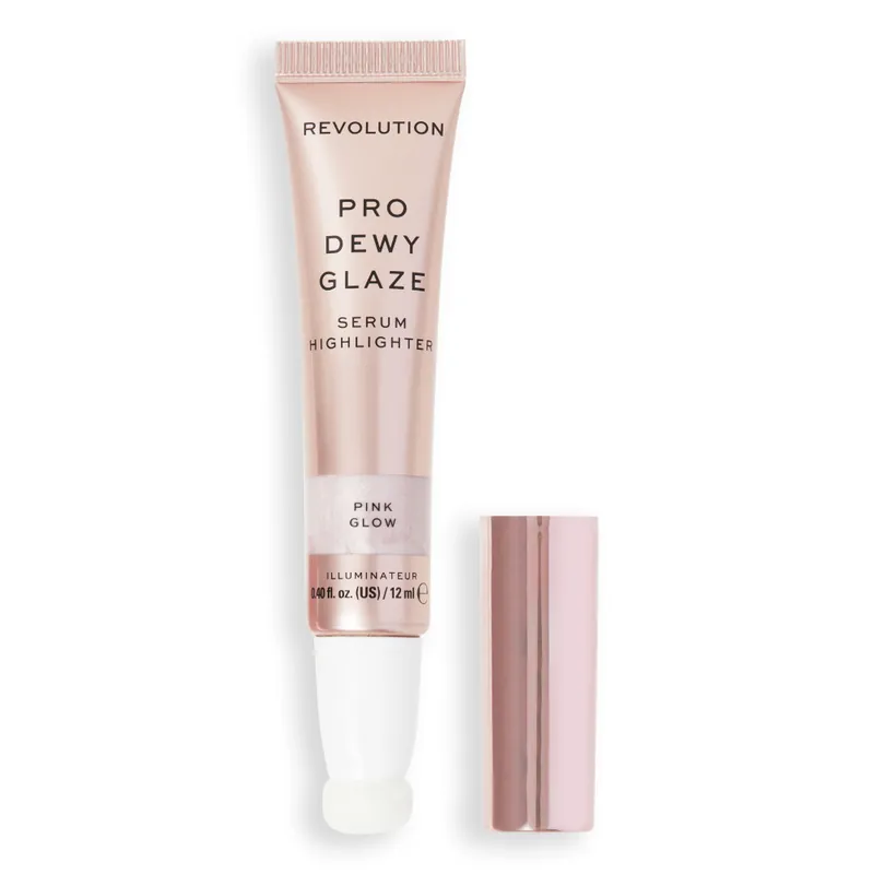 Revolution Pro Dewy Glaze Serum Highlighter - Pink Glow Expressz szállítás