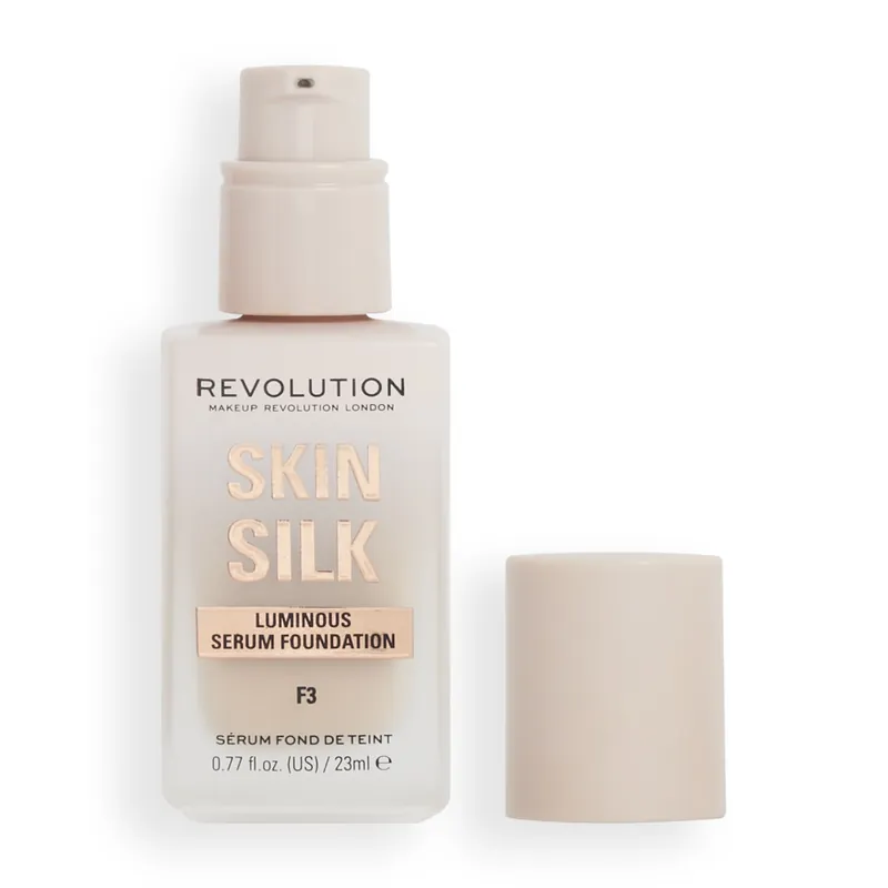 Revolution Skin Silk Serum Foundation - F3 Végkiárusítás