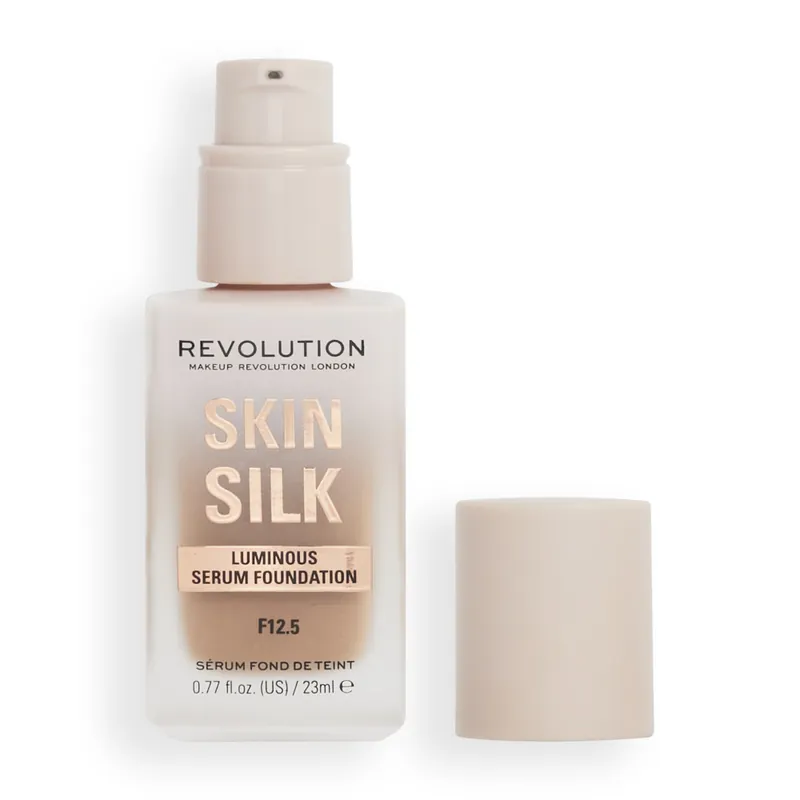 Újdonság Revolution Skin Silk Serum Foundation - F12.5