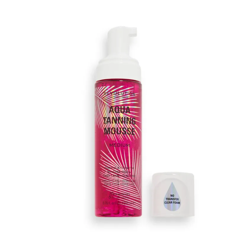 Outlet Revolution Skincare Aqua Tanning Mousse önbarnító hab - Medium